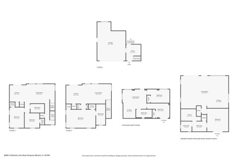 House in New Smyrna Beach, Florida 6 bedrooms, 350.98 sq.m. № 1516620 - photo 1