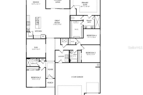 House in Palm Coast, Florida 4 bedrooms, 230.96 sq.m. № 2395818 - photo 2