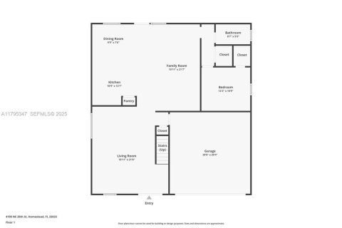 Купить виллу или дом в Хомстед, Флорида 6 спален, 276.85м2, № 1713459 - фото 24