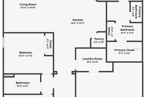 Villa ou maison à vendre à Sanford, Floride: 3 chambres, 141.95 m2 № 1656954 - photo 2