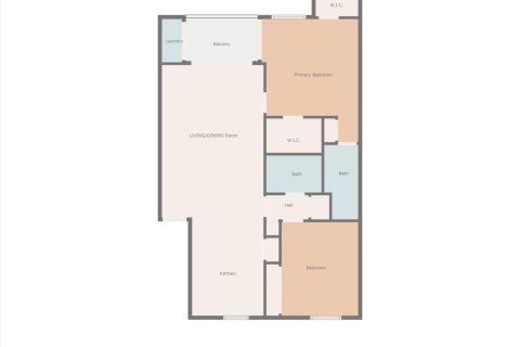 Condo in Oldsmar, Florida, 2 bedrooms  № 1647984 - photo 1