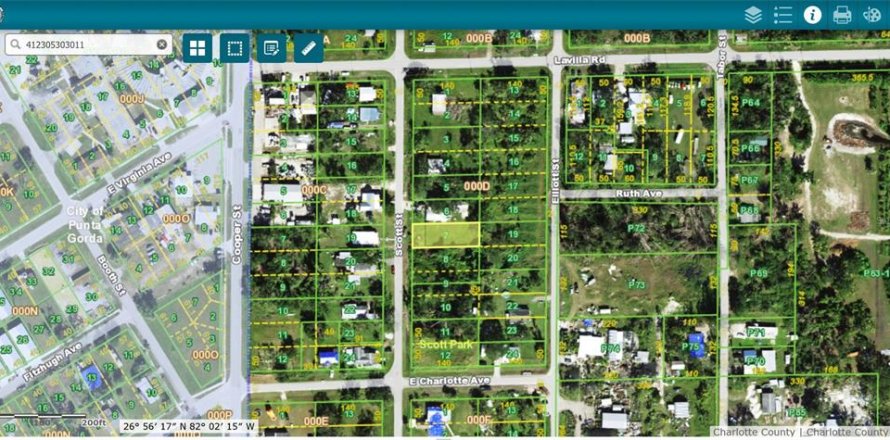 Land in Punta Gorda, Florida № 2164514