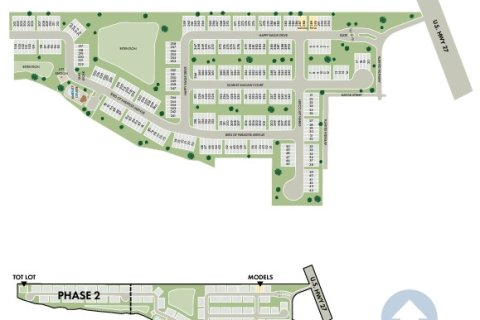 Adosado en venta en Clermont, Florida, 3 dormitorios, 137.96 m2 № 1747709 - foto 2