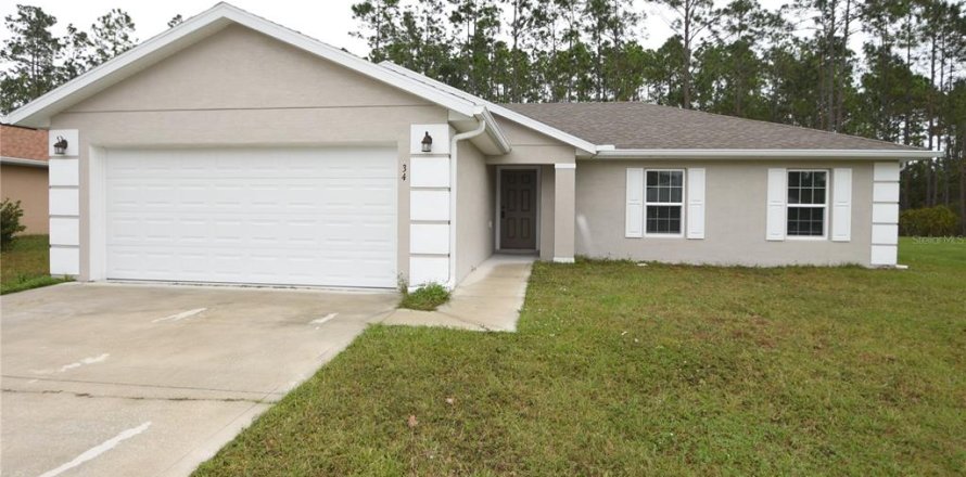 House in Palm Coast, Florida 3 bedrooms, 122.91 sq.m. № 2413722