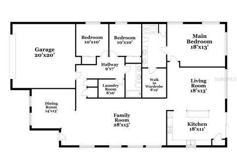 Villa ou maison à louer à Mount Dora, Floride: 3 chambres, 205.31 m2 № 2413508 - photo 2
