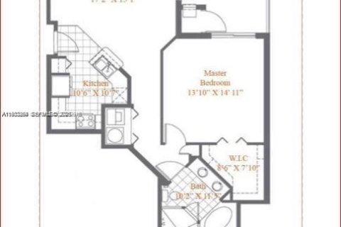 Condominio en alquiler en Hollywood, Florida, 1 dormitorio, 83.52 m2 № 1992118 - foto 12