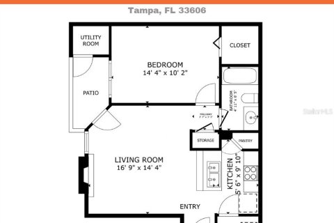 Copropriété à vendre à Tampa, Floride: 1 chambre, 58.25 m2 № 1919705 - photo 23