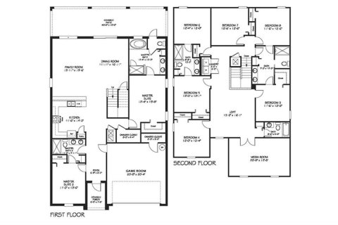 House in Davenport, Florida 8 bedrooms, 363.15 sq.m. № 1628982 - photo 3