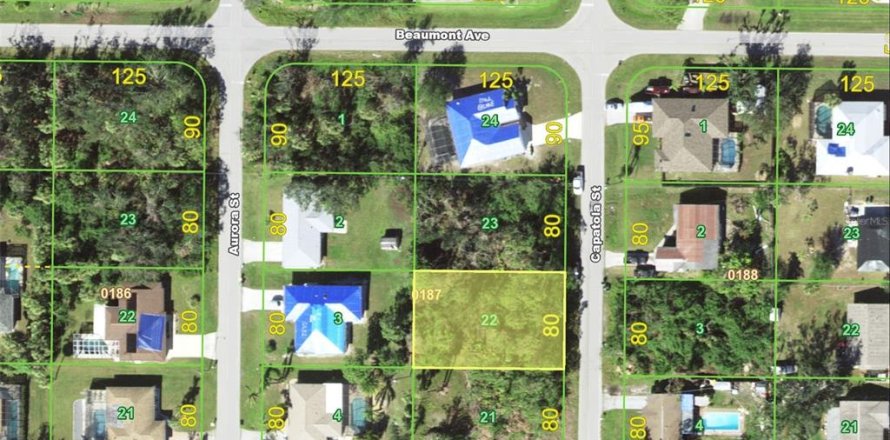 Land in Port Charlotte, Florida № 2164585