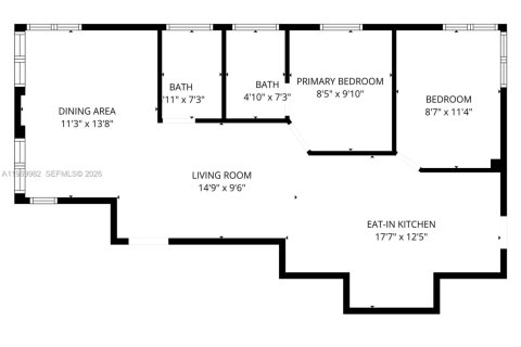 Снять в аренду кондоминиум в Майами-Бич, Флорида 2 спальни, 70.88м2, № 2030855 - фото 28