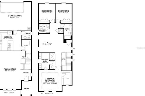 House in DeBary, Florida 4 bedrooms, 217.48 sq.m. № 1843806 - photo 29