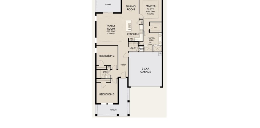 Townhouse in Glen at West Haven in Davenport, Florida 3 rooms, 159 sq.m. № 285456