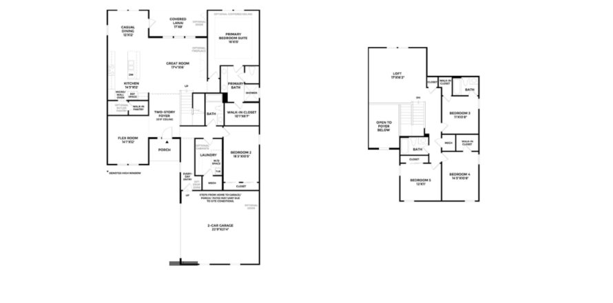 Дом в Coral Ridge at Seabrook by Toll Brothers в Понте-Ведра-Бич, Флорида 5 комнат, 284м2 № 492125