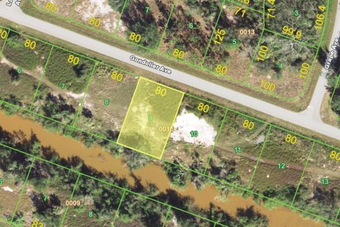 Terrain à Punta Gorda, Floride № 2164786