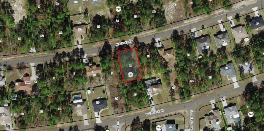 Land in Citrus Springs, Florida № 2159296