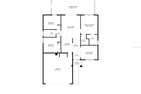 House in Clermont, Florida 3 bedrooms, 116.5 sq.m. № 2220851 - photo 30