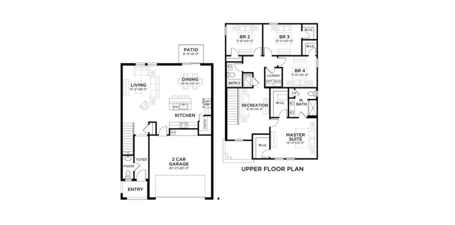 House in Pasadena Point in Wesley Chapel, Florida 4 bedrooms, 189 sq.m. № 528719