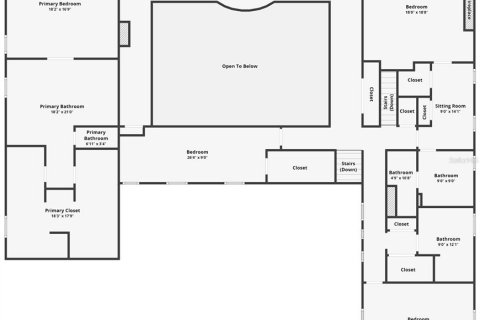 House in Lake Wales, Florida 5 bedrooms, 607.21 sq.m. № 1798327 - photo 25