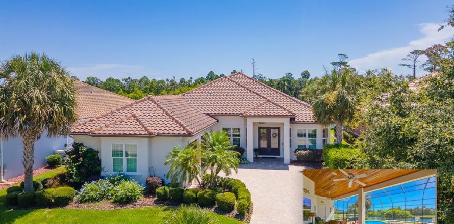 House in Palm Coast, Florida 3 bedrooms, 223.89 sq.m. № 1813062