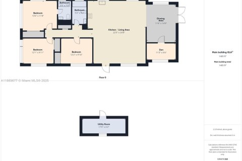 Villa ou maison à vendre à Hollywood, Floride: 3 chambres, 140.47 m2 № 1896970 - photo 16