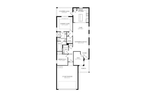 House floor plan «133SQM», 2 bedrooms in DEL WEBB STONE CREEK