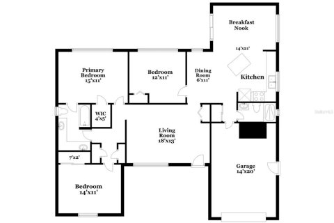 Casa en alquiler en Port Richey, Florida, 2 dormitorios, 133.97 m2 № 1823347 - foto 3