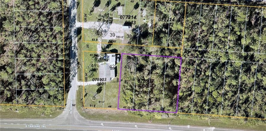 Terreno en North Port, Florida № 1770196