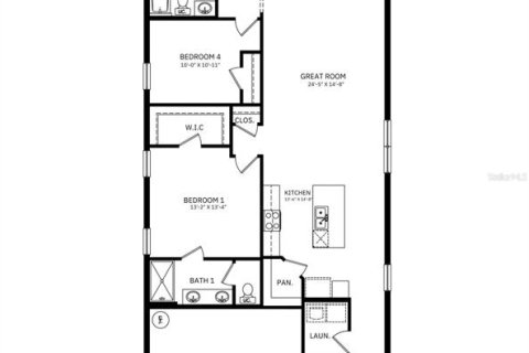 House in Wesley Chapel, Florida 4 bedrooms, 154.68 sq.m. № 1845166 - photo 2