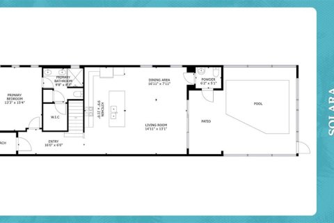 Townhouse in Kissimmee, Florida 5 bedrooms, 213.12 sq.m. № 1840311 - photo 5