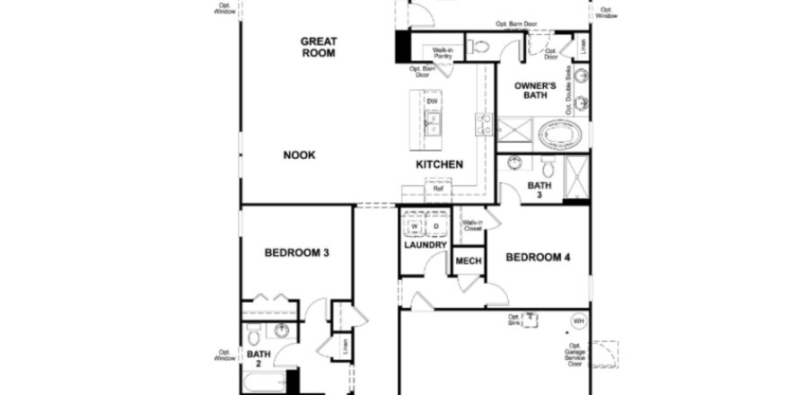 Casa en Elm Creek at Silverleaf en Saint Augustine, Florida 4 dormitorios, 222 m2 № 435799