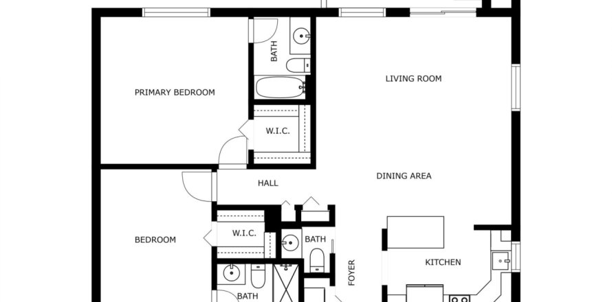 Condominio en South Palm Beach, Florida, 2 dormitorios  № 1222587