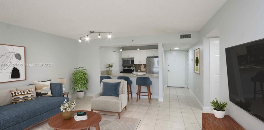 Condo in Miami, Florida, 1 bedroom  № 1942192