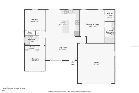 Villa ou maison à vendre à North Port, Floride: 3 chambres, 119.38 m2 № 1567960 - photo 29
