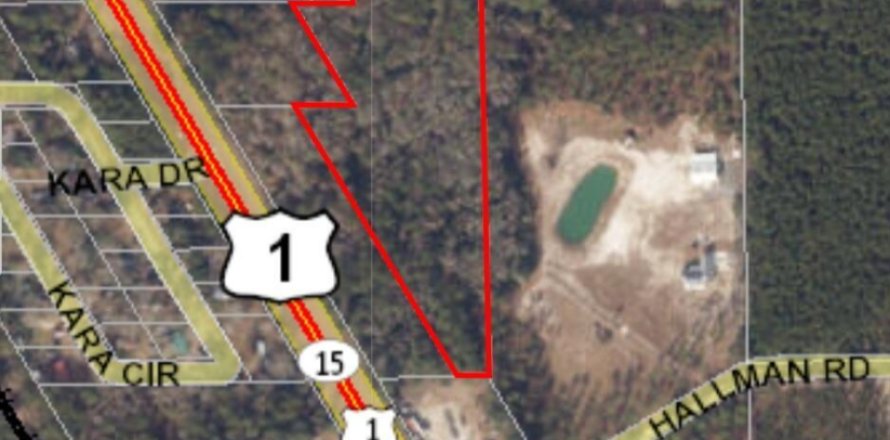 Land in Hilliard, Florida № 843221