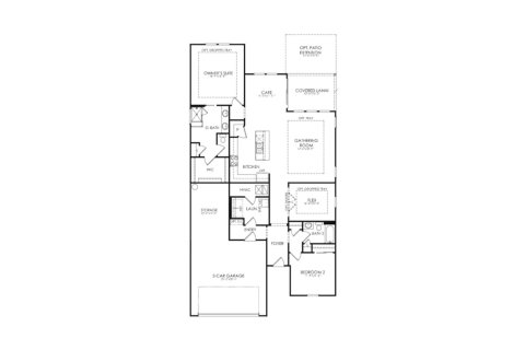 House floor plan «168SQM», 2 bedrooms in DEL WEBB ETOWN
