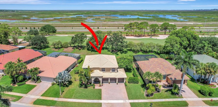 House in Wellington, Florida 4 bedrooms, 270.35 sq.m. № 1226884