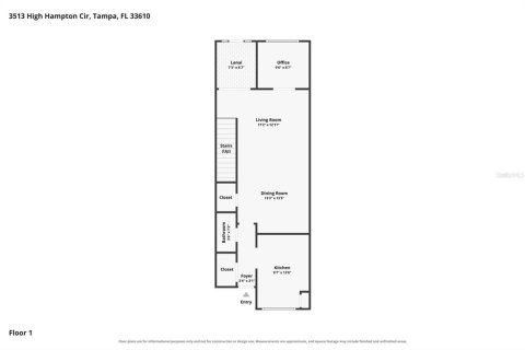 Townhouse in Tampa, Florida 2 bedrooms, 157.56 sq.m. № 2393491 - photo 27