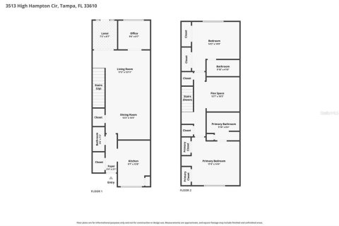 Townhouse in Tampa, Florida 2 bedrooms, 157.56 sq.m. № 2393491 - photo 26