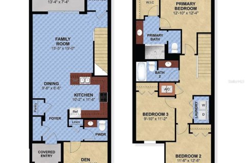 Townhouse in Eustis, Florida 3 bedrooms, 166.76 sq.m. № 1841906 - photo 2