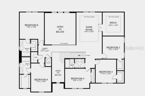 House in Odessa, Florida 6 bedrooms, 388.42 sq.m. № 1520342 - photo 3