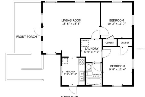 House in Gainesville, Florida 2 bedrooms, 89.93 sq.m. № 2220617 - photo 2