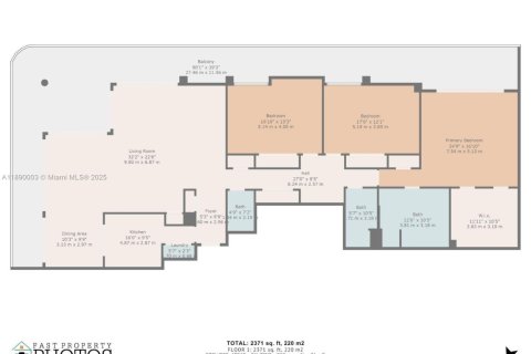 Снять в аренду кондоминиум в Авентура, Флорида 3 спальни, 220.27м2, № 1939257 - фото 19