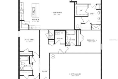 House in Spring Hill, Florida 4 bedrooms, 187.66 sq.m. № 2098684 - photo 20