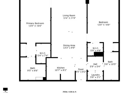 Copropriété à vendre à Boynton Beach, Floride: 2 chambres, 112.04 m2 № 2189654 - photo 24