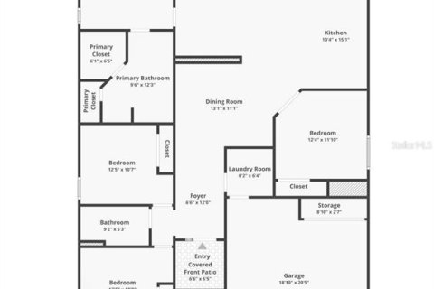 House in Orange City, Florida 4 bedrooms, 166.02 sq.m. № 2216870 - photo 26