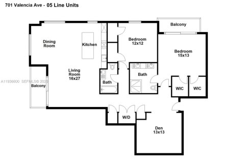 Condo in Coral Gables, Florida, 2 bedrooms  № 1994713 - photo 30