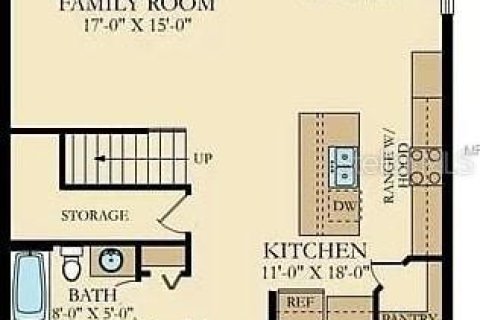 House in Orlando, Florida 5 bedrooms, 228.63 sq.m. № 2204233 - photo 15