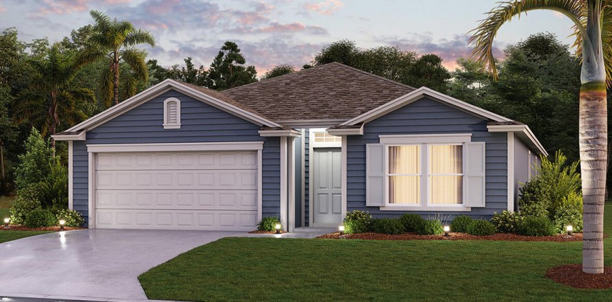 House in Jacksonville, Florida 4 bedrooms, 166.95 sq.m. № 771874