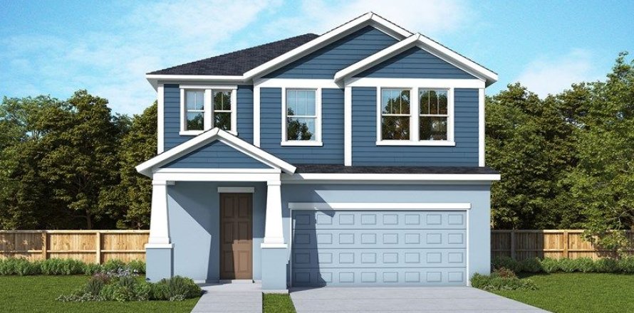 House in Waterset Garden Series in Apollo Beach, Florida 3 rooms, 218 sq.m. № 390590