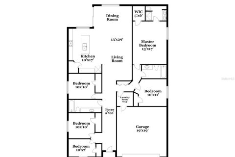 Casa en alquiler en Mascotte, Florida, 5 dormitorios, 180.6 m2 № 1913612 - foto 15